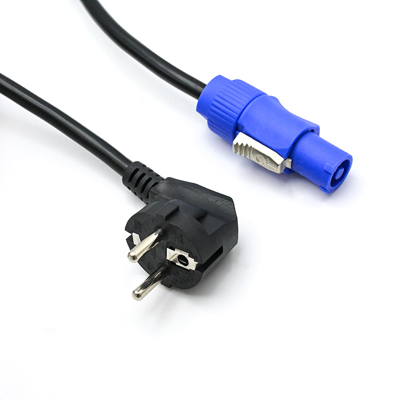 powercon to schuko cable