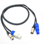 3 pin dmx powercon combo cable