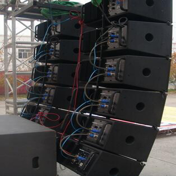 speaker system with power con 3 pin xlr interface