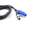 5 pin dmx powercon combine cable