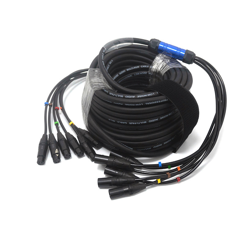multi channel xlr cable loom