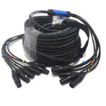 multi channel xlr cable loom