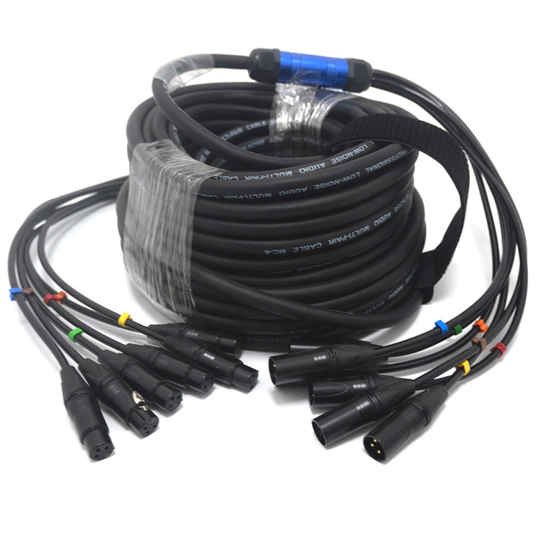 multi channel xlr cable loom
