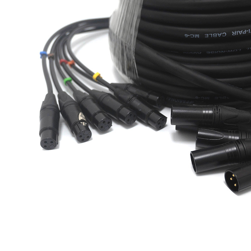 multi channel xlr cable loom
