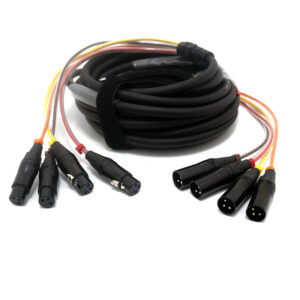 multi channel xlr snake cable