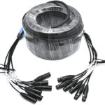 multi channel xlr cable loom