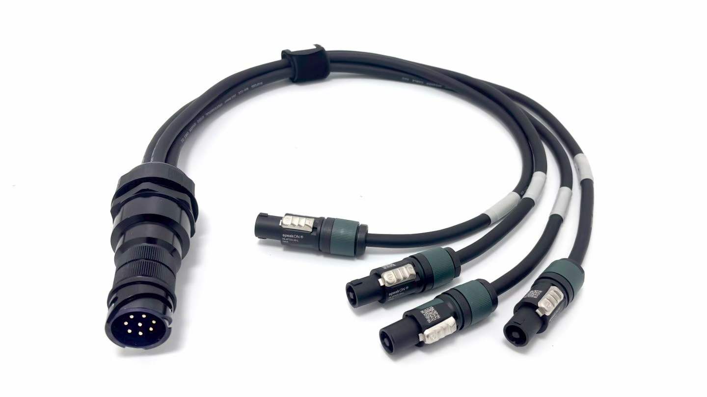 8 pin speaker fan out cable