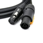 ip65 powercon 3 pin dmx combo cable