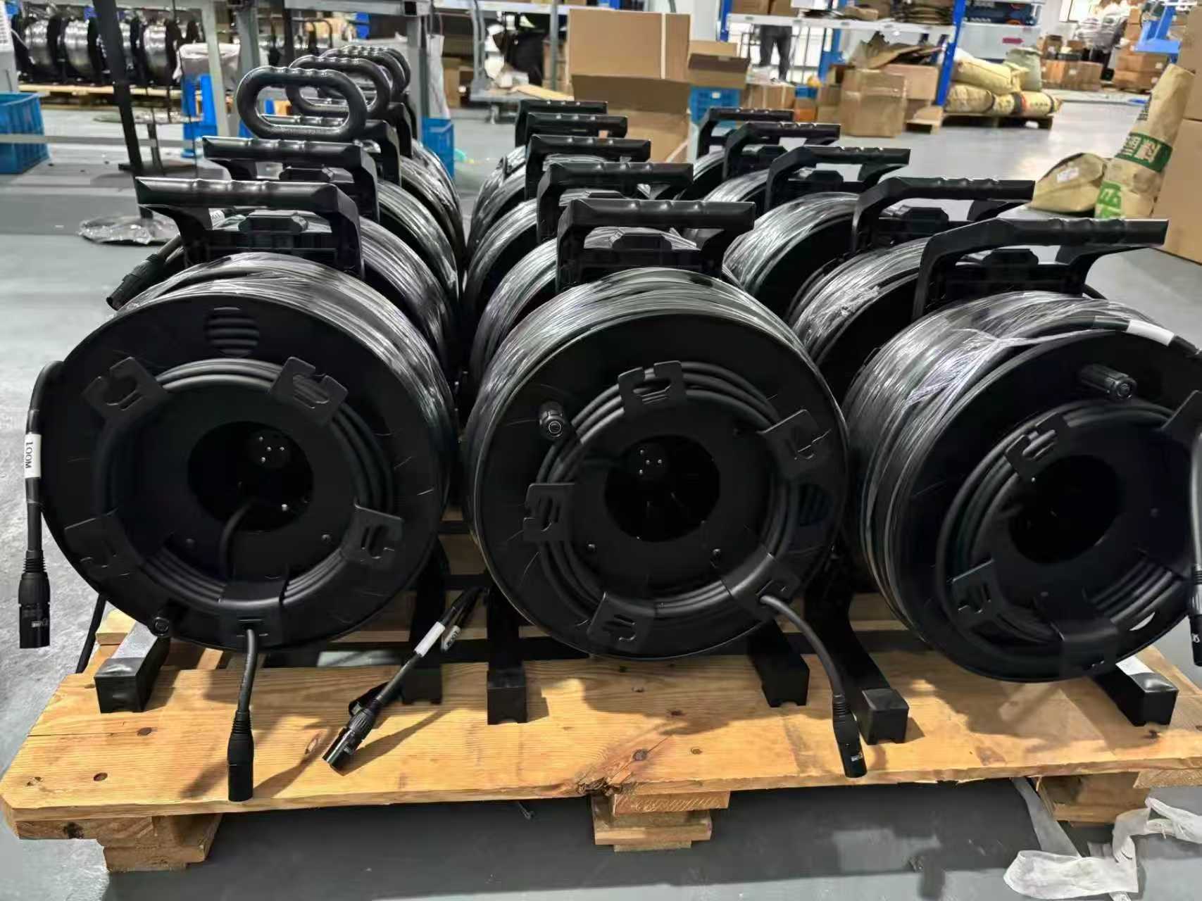 ethernet network cable reel drum