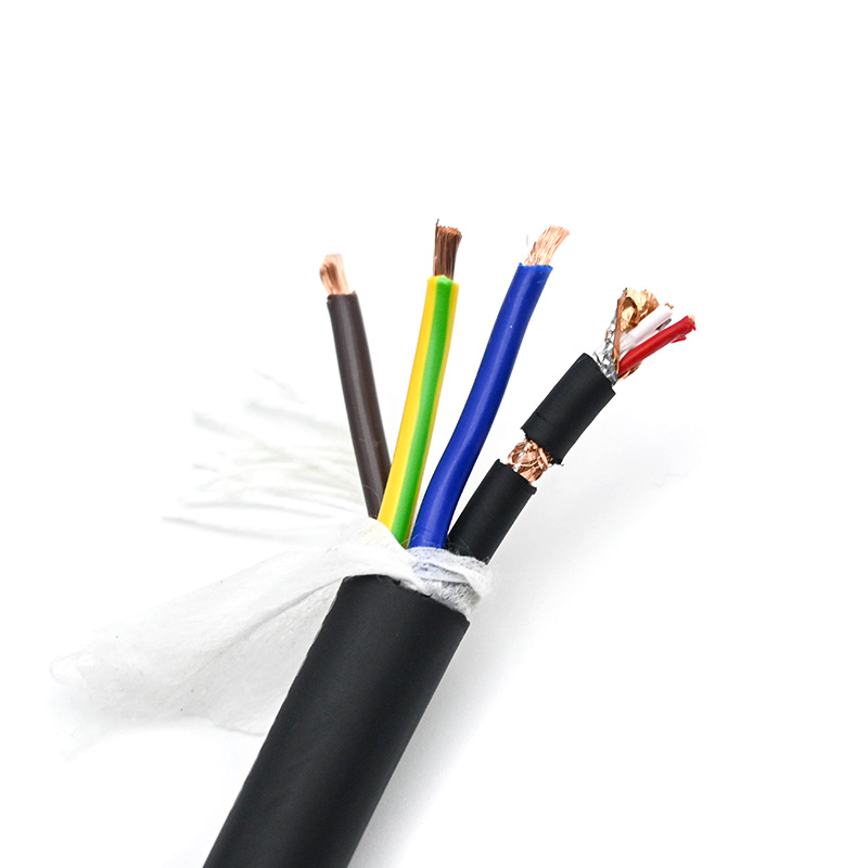 dmx + power hybrid cable