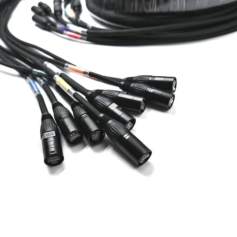 multi channel cat6 snake cable loom