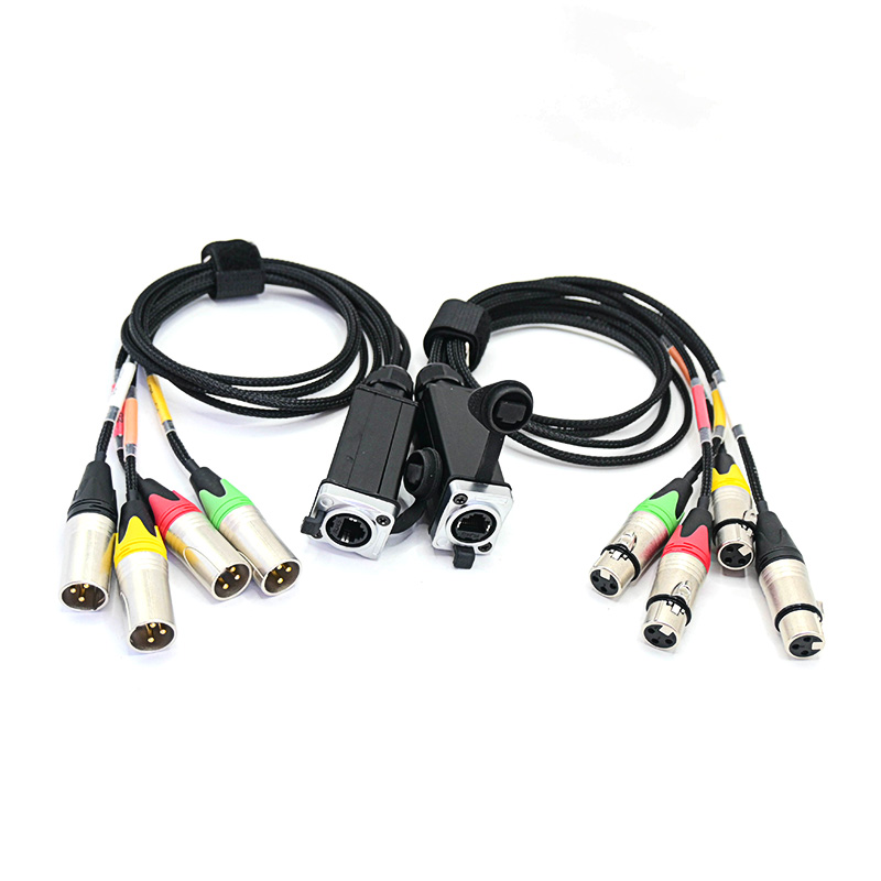 RJ45 to 3 pin dmx