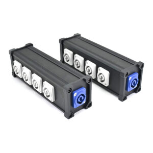 powercon splitter stage box
