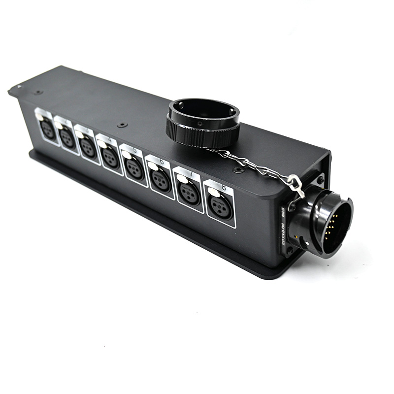xlr box to