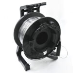 armored multi mode optic fiber cable reel