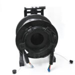armored multi mode optic fiber cable reel