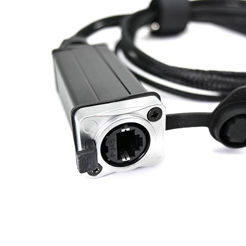 RJ45 to 4x XLR Cable
