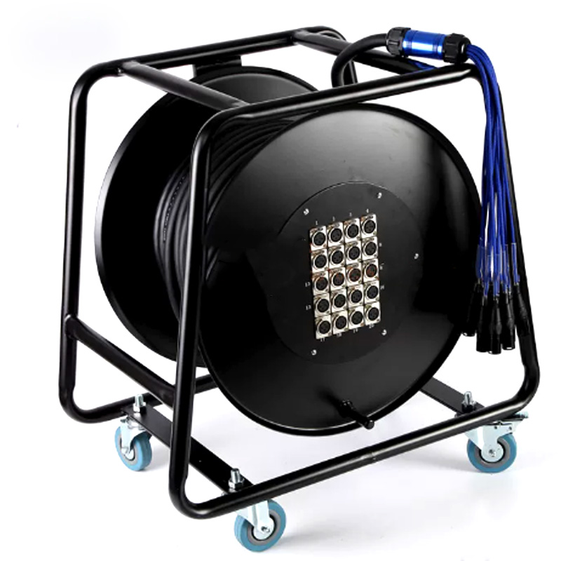 XLR cable reel 20 way