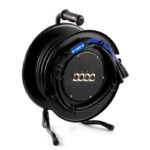 XLR cable reel 4 way