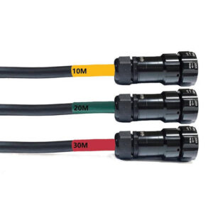 socapex cable with different length label on heat shrink