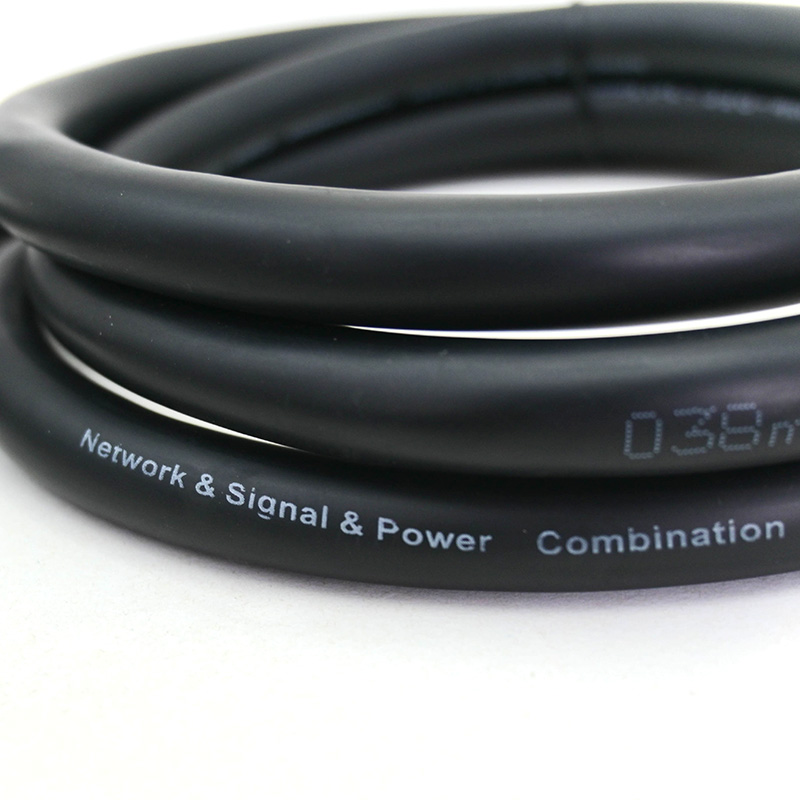 Powercon + XLR + Ethercon Cable