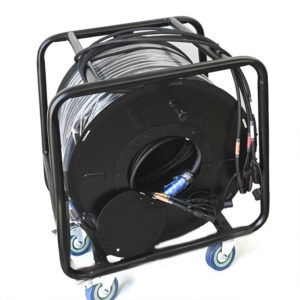 CAT6 etherCON Cable Drum with Protective Door