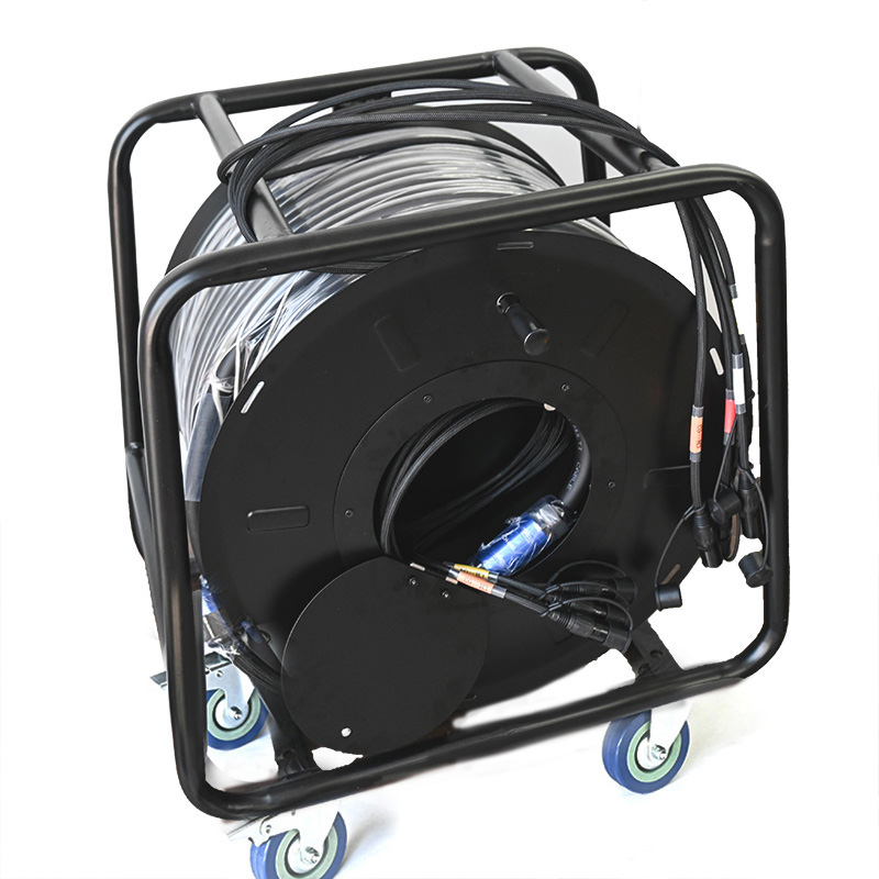 CAT6 etherCON Cable Drum with Protective Door