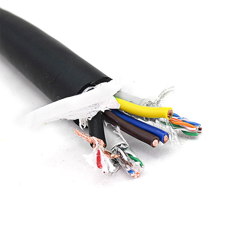 2x Network + Signal + Power Hybrid Cable