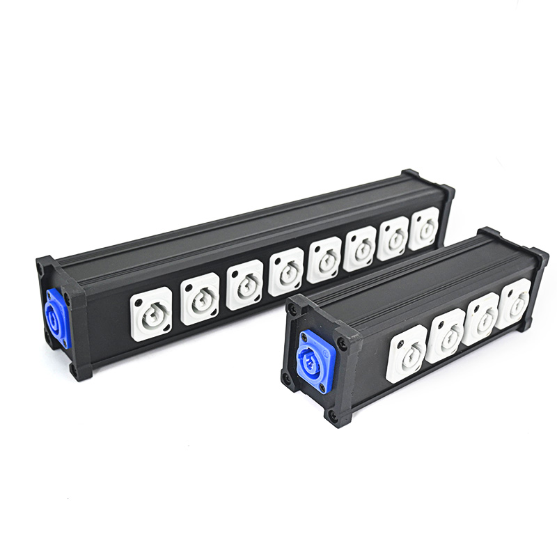 Powercon power distro box bar